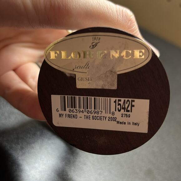 Florence Giuseppe Armani The Society 2002 Bimba Con Coniglietto (1542F) - Picture 6 of 6